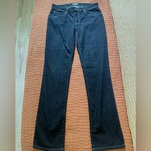 Eileen Fisher Jeans Size 8 Organic Cotton Straight Leg Jeans, Made in the USA